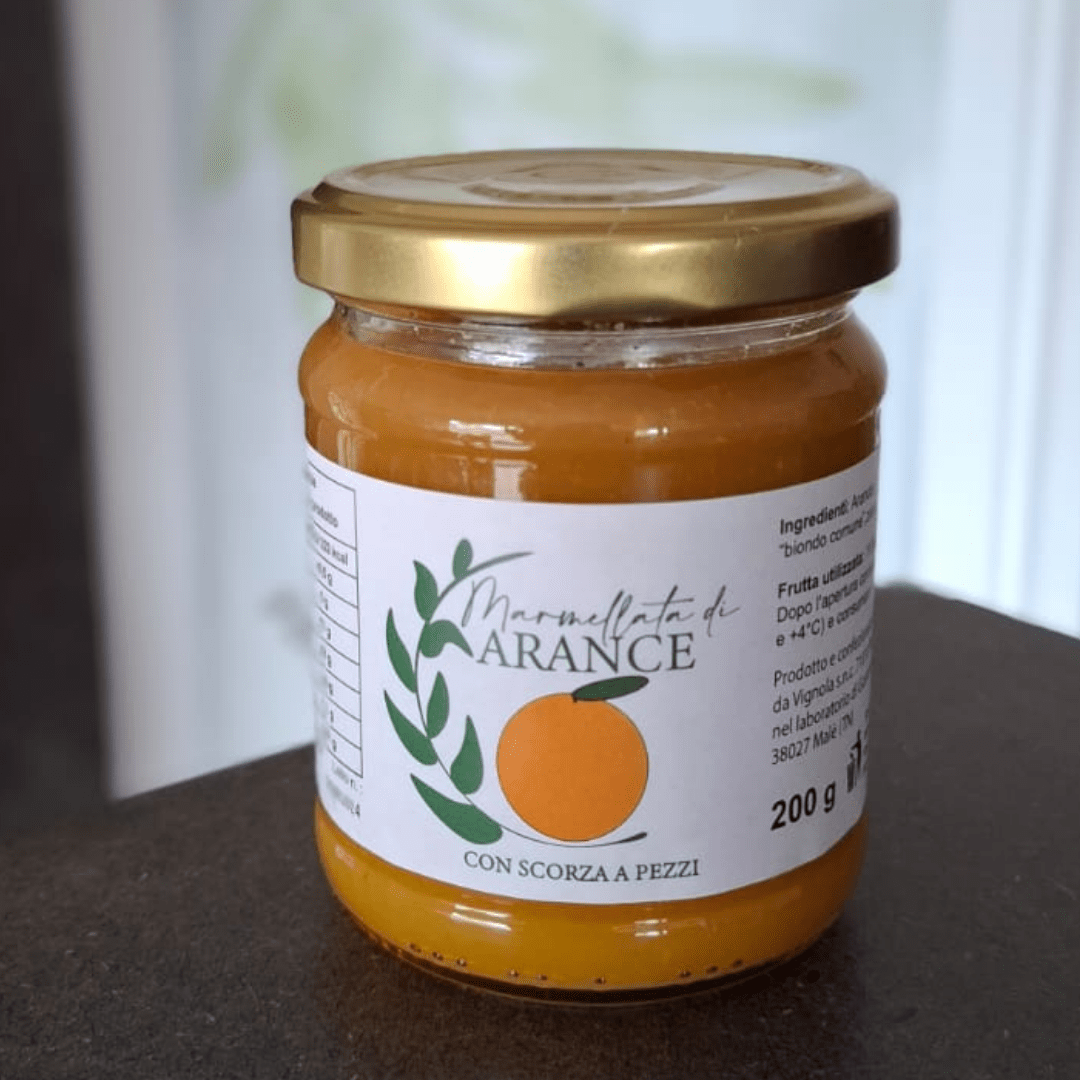 Italienische Orangenmarmelade im Glas von Casa Vecchia in Stuhr bei Bremen